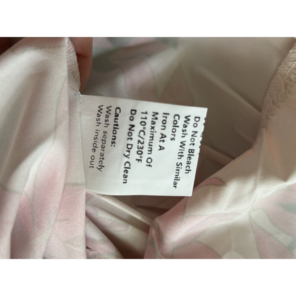 CoMMENSE Floral Print Spaghetti Strap Mini Dress COLOR - Pink Size EXTRA SMALL - Picture 10 of 11